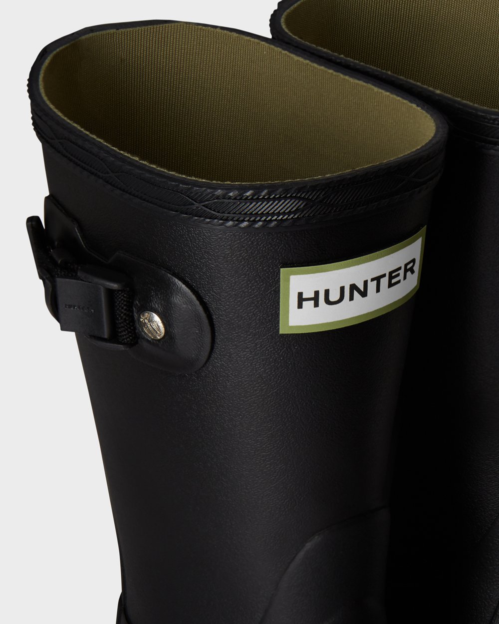 Botas de Lluvia Hunter Niños - Norris - Negros - ALMGZCS-54